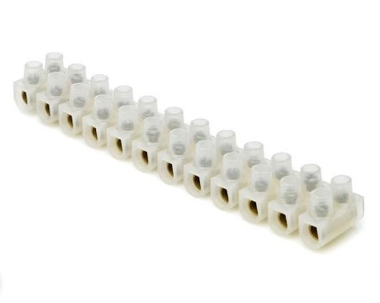 UNILITE PVC BLOCK CONNECTOR WHITE 10A