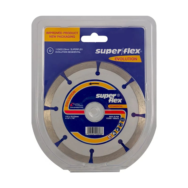 SUPER FLEX DIAMOND BLADE EVO SEGMENTAL 8/7X22.23 1151