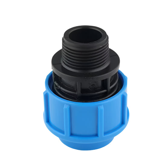 FLOTEK ADAPTOR MALE POLY COMPRESSION 32MMX32MM