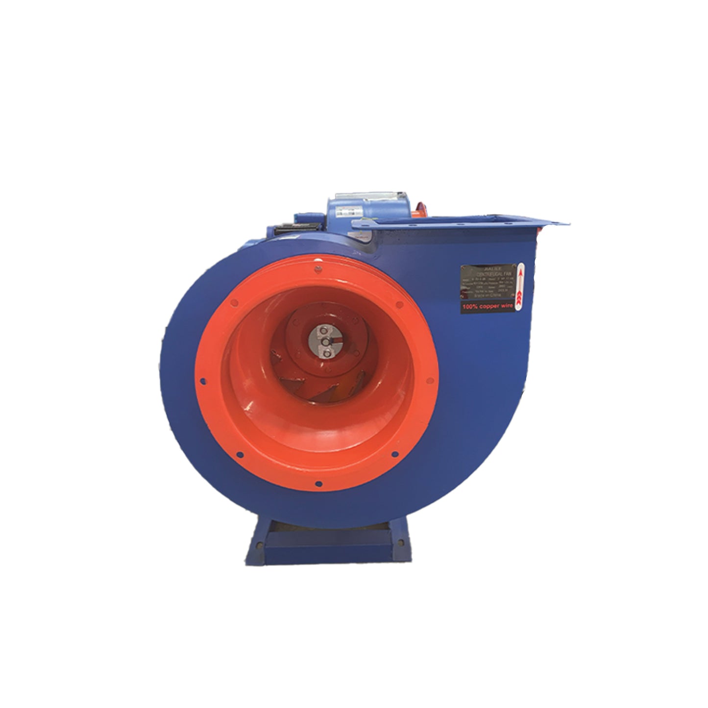 JIALILE VENTILATOR CENTRIFUGAL 4-72 3KW 4HP 3.6A