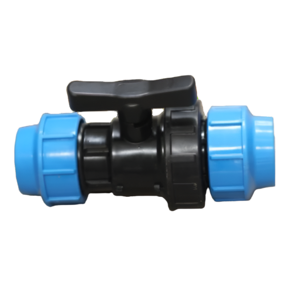 FLOTEK BALL VALVE POLY COMPRESSION 40MM