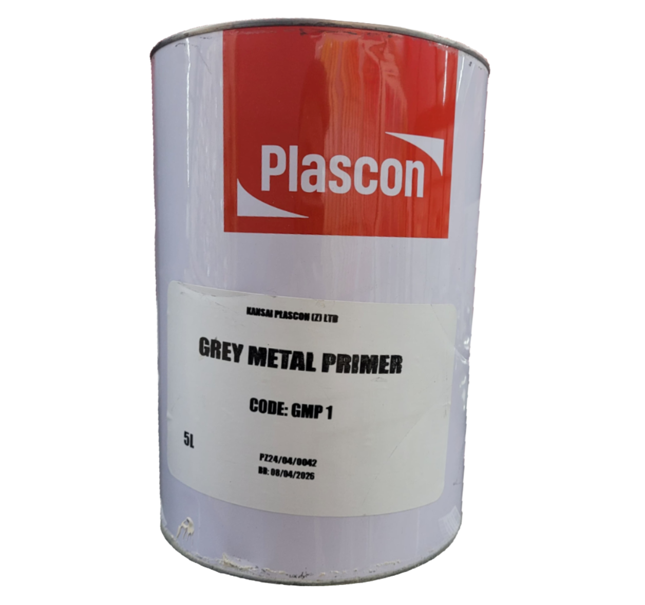 PLASCON METAL PRIMER GREY 5L GMP1 - Main Image