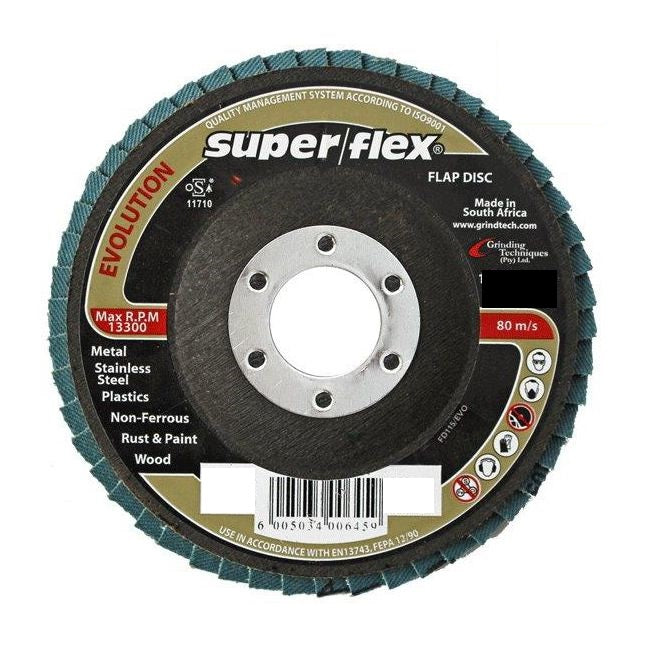 SUPER FLEX FLAP DISC EVOLUTION 115MM AZ120
