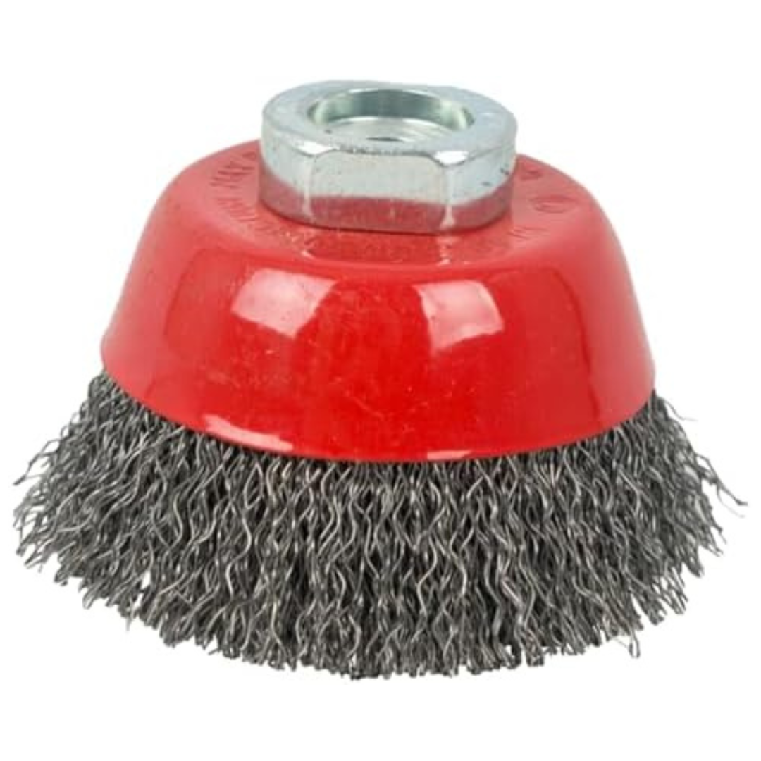 TORK CRAFT WIRE BRUSH CUP STEEL 60MMXM14