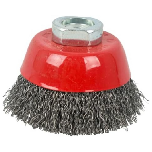 TORK CRAFT WIRE BRUSH CUP STEEL 60MMXM14