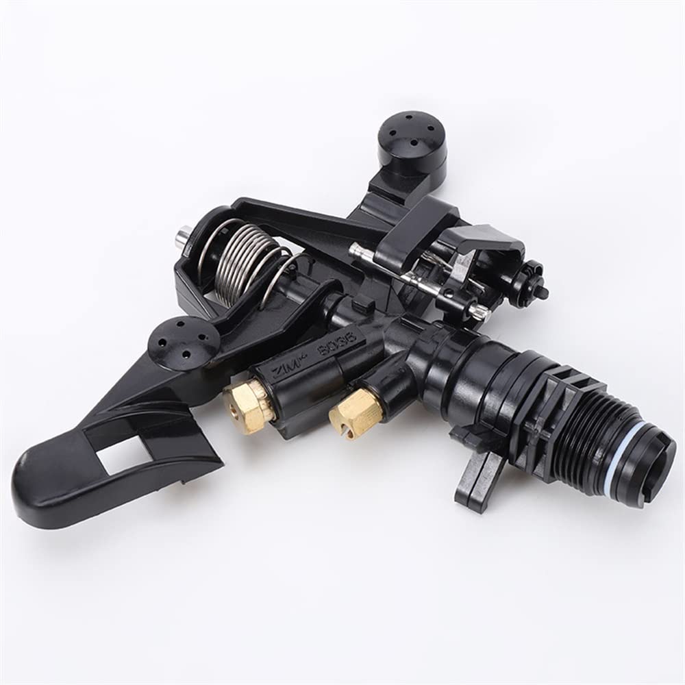 SPRINKLER MALE ADJUSTABLE PVC BLACK 3/4"