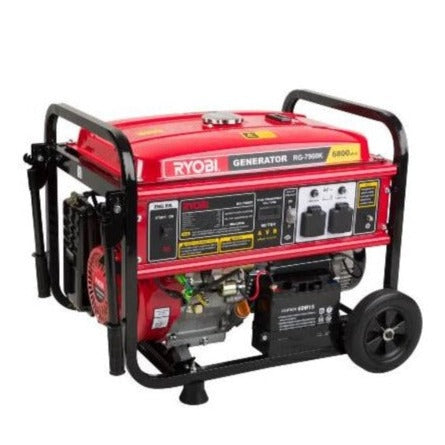 RYOBI PETROL GENERATOR 4 STROKE 6800W RG7900K
