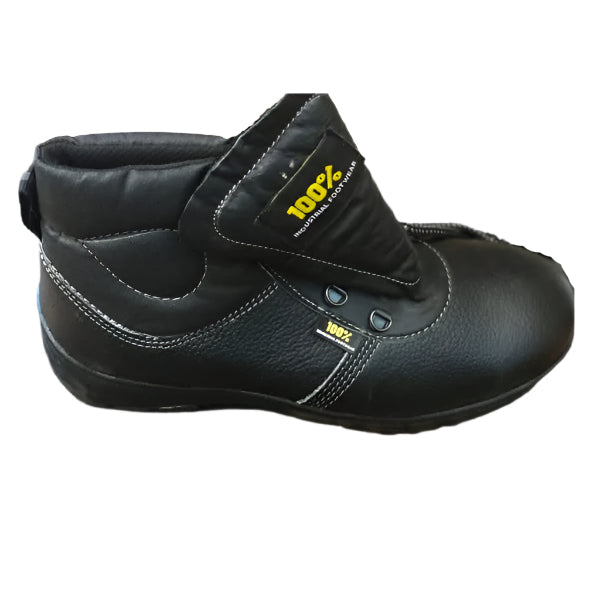 ZAMLEATHER SAFETY BOOT MINE ISSUE BLACK 100% 3422 SIZE 8