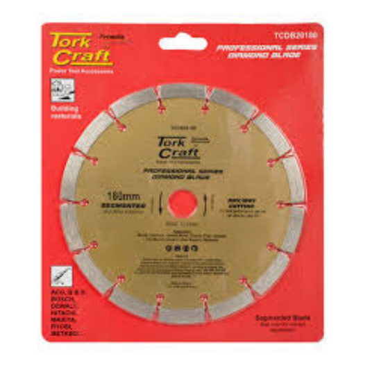 TORK CRAFT DIAMOND BLADE 180MM TCDB20180