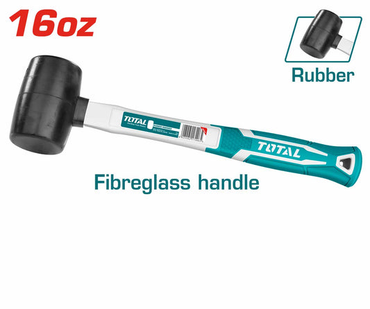 TOTAL HAMMER RUBBER 16OZ/450G RUBBER THT761616