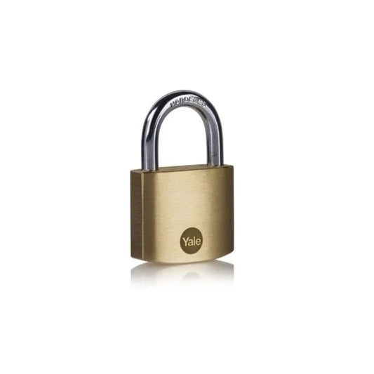 YALE PADLOCK BRASS 40MM PK1 Y110B/40/122/1