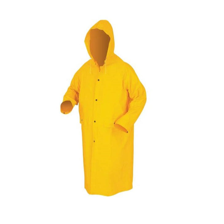 PASSION RAIN COAT RUBBERIZED YELLOW SMALL & XSMALL
