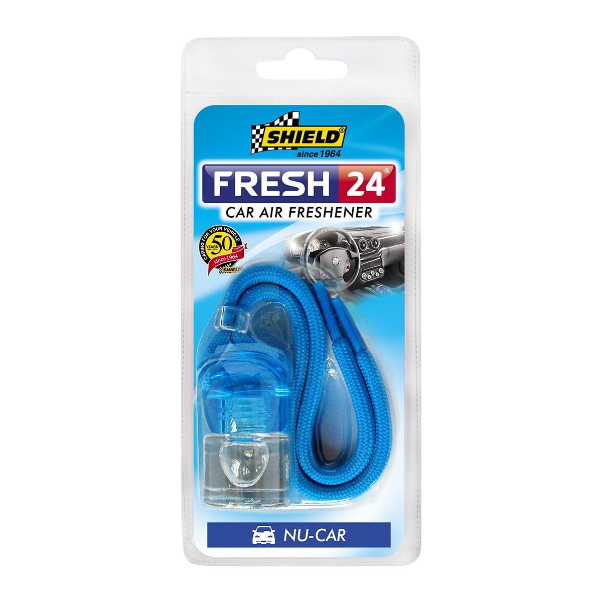 SHIELD AIR FRESHENER FRESH 24 GEL NU CAR 7ML SH1243