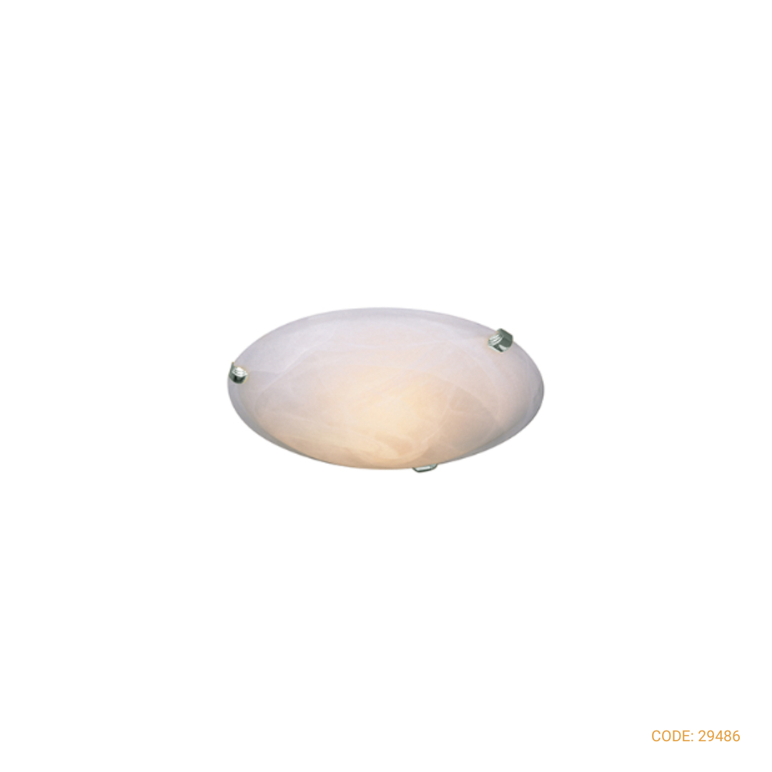 RADIANT CEILING LIGHT LINES STREET CHROME 400MM JE15 LINES