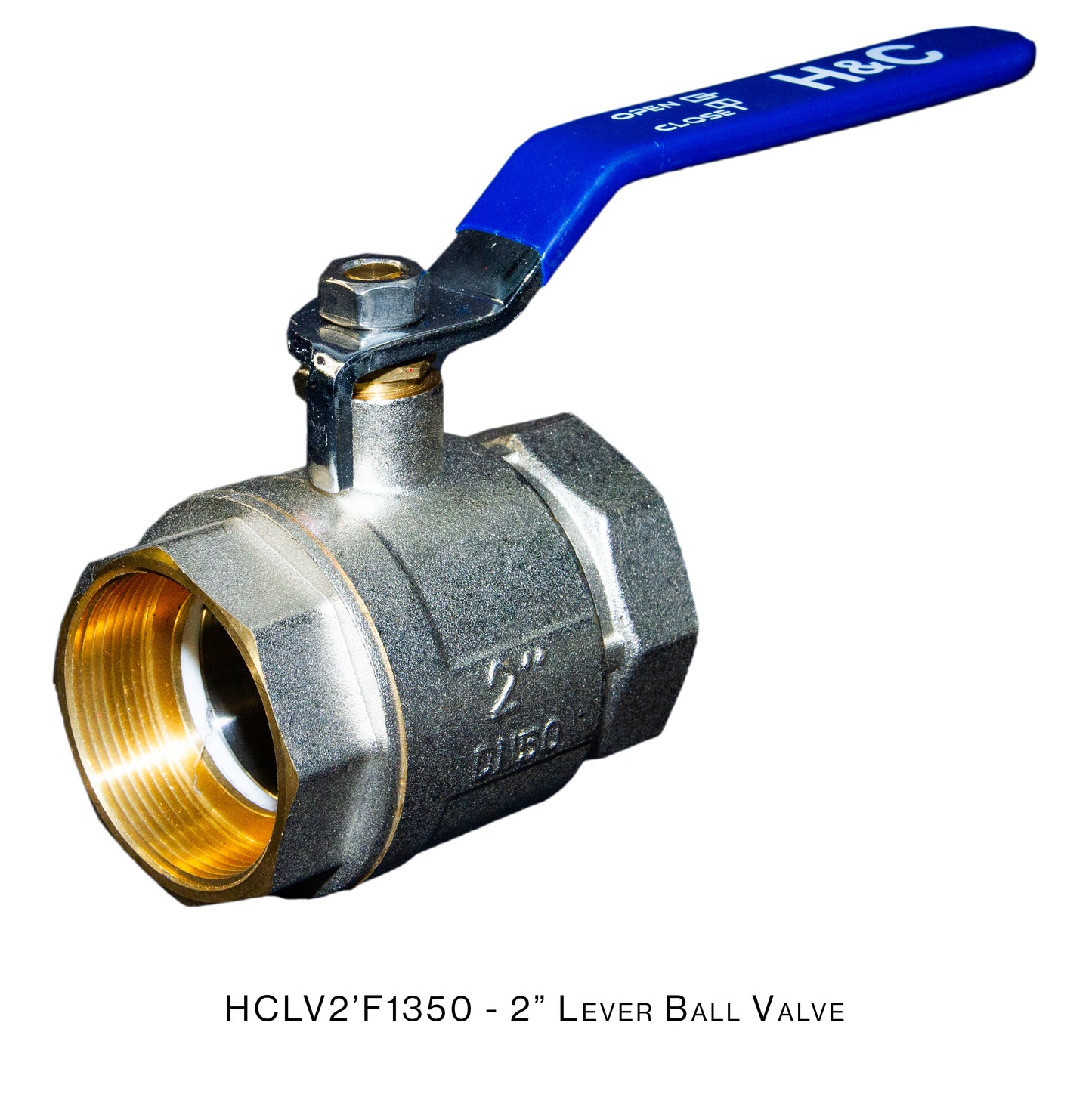 H&C LEVER BALL VALVE FXF 2' HCLV2'F1350
