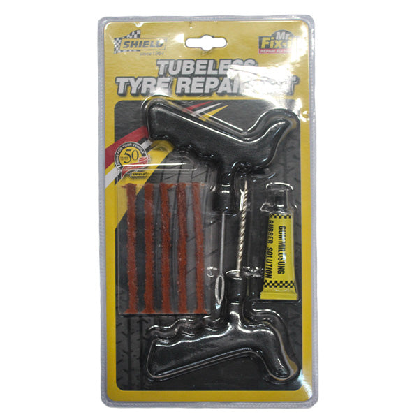 SHIELD TYRE REPAIR KIT MR FIXIT TUBELESS STANDARD SH162