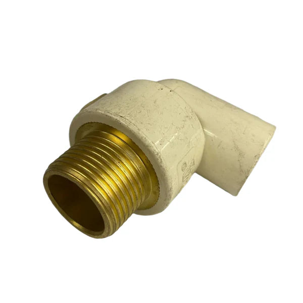 FLOTEK ELBOW CPVC BRASS THREADED MALE 1"