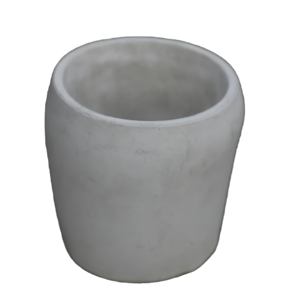EEZEE FLOWER POT WHITE CUL-169-W