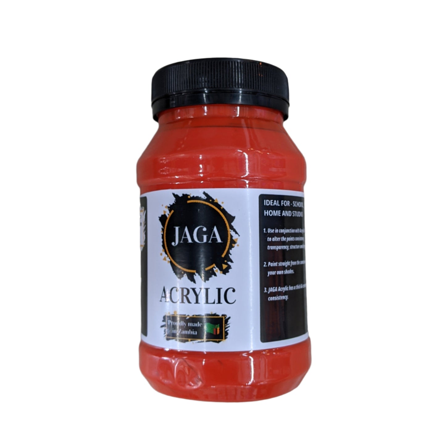 JAGA ACRYLIC BRIGHT RED 500ML