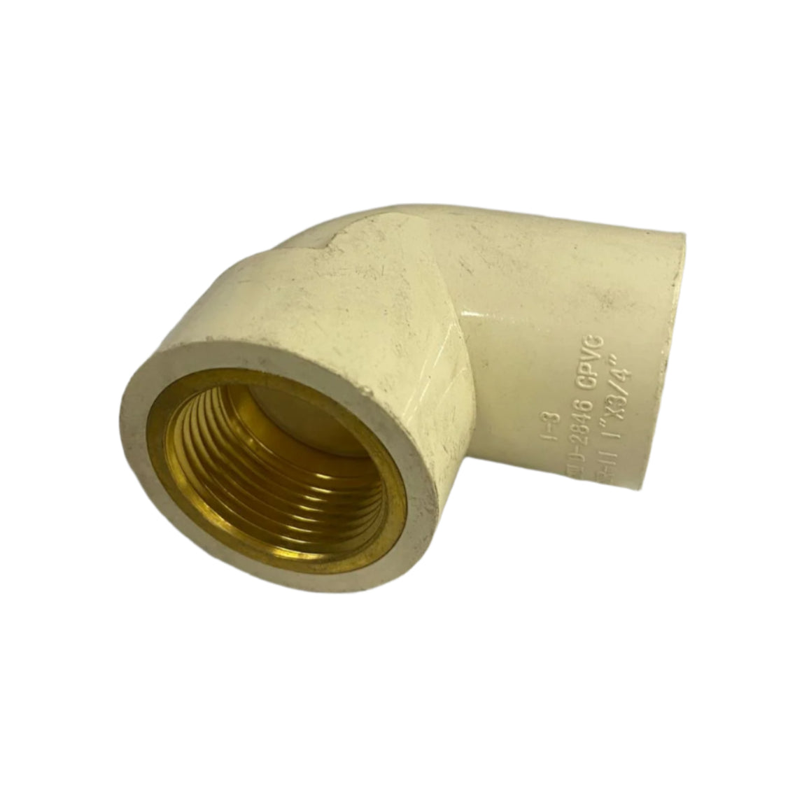 FLOTEK ELBOW FEMALE CPVC/BRASS 1"X3/4"