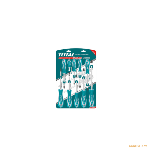 TOTAL SCREWDRIVER SET 100 PCS THT2506100