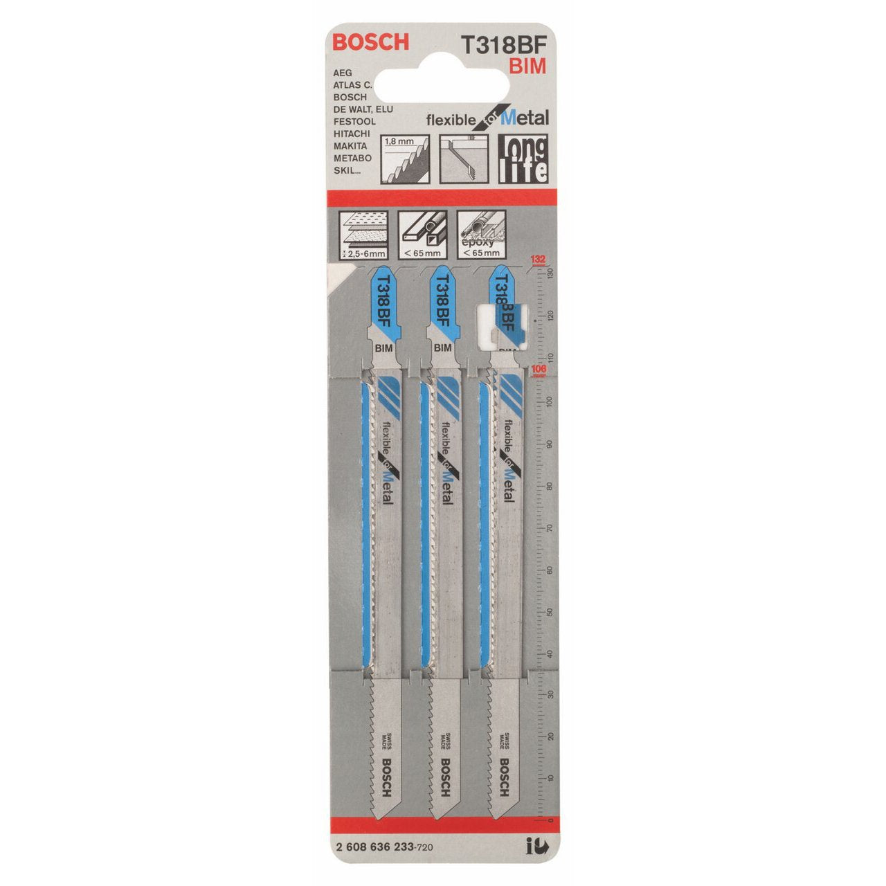 BOSCH SAW BLADE SET T318 BF 2608636233