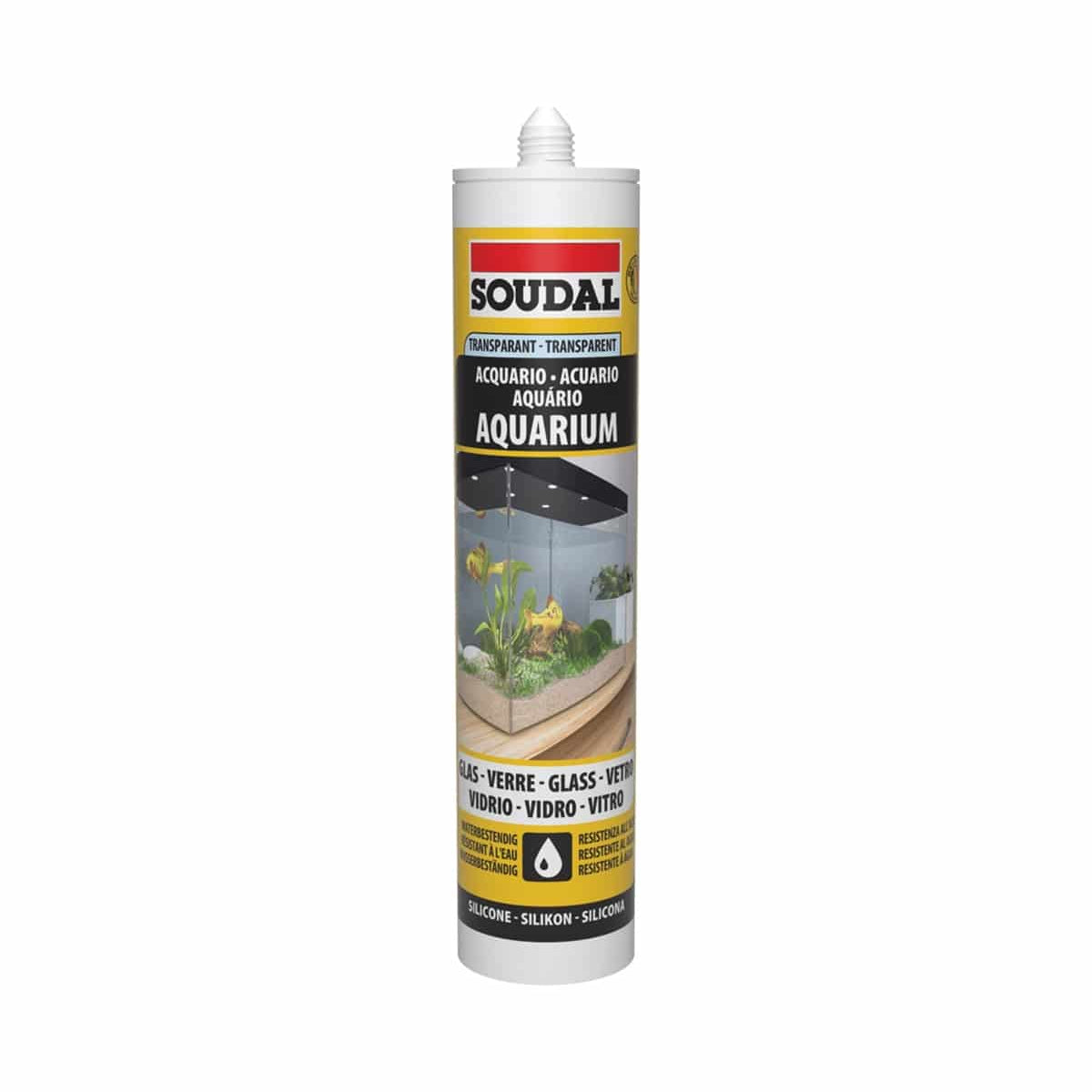 SPRAYMATE AQUARIUM SILICONE CLEAR 290ML 107090