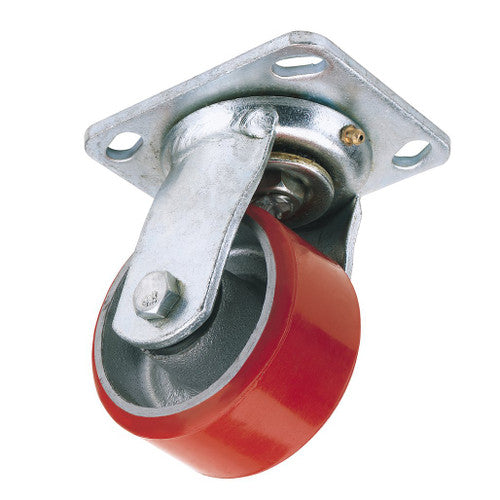 RED TROLLEY WHEEL 5"