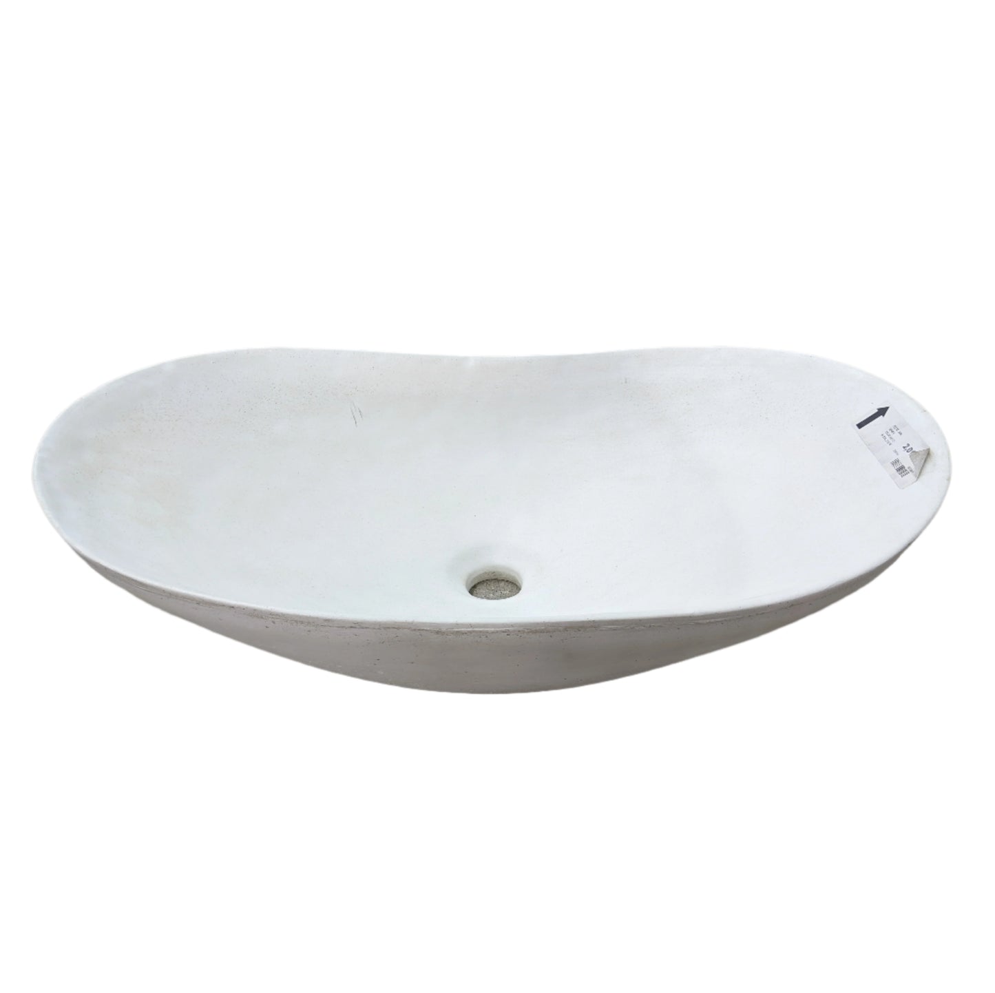EEZEE SINK WHITE 60X36.5X15CM CUL-210-W