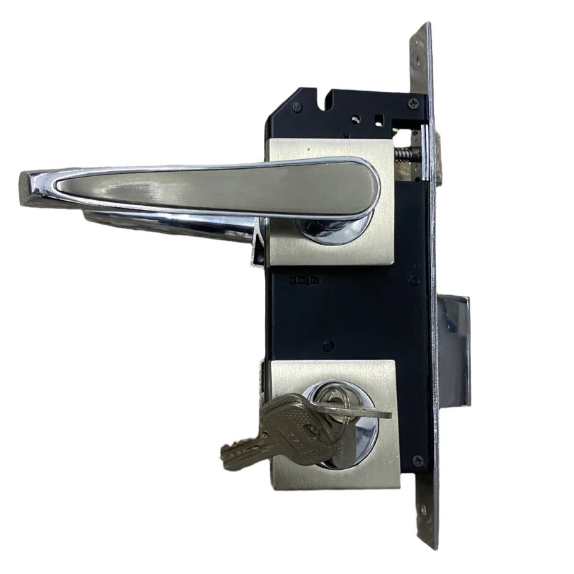 GODREJ MORTICE LOCK SET WITH ROSE RING EC3025 PO PC 247 RST NEH 9 2C