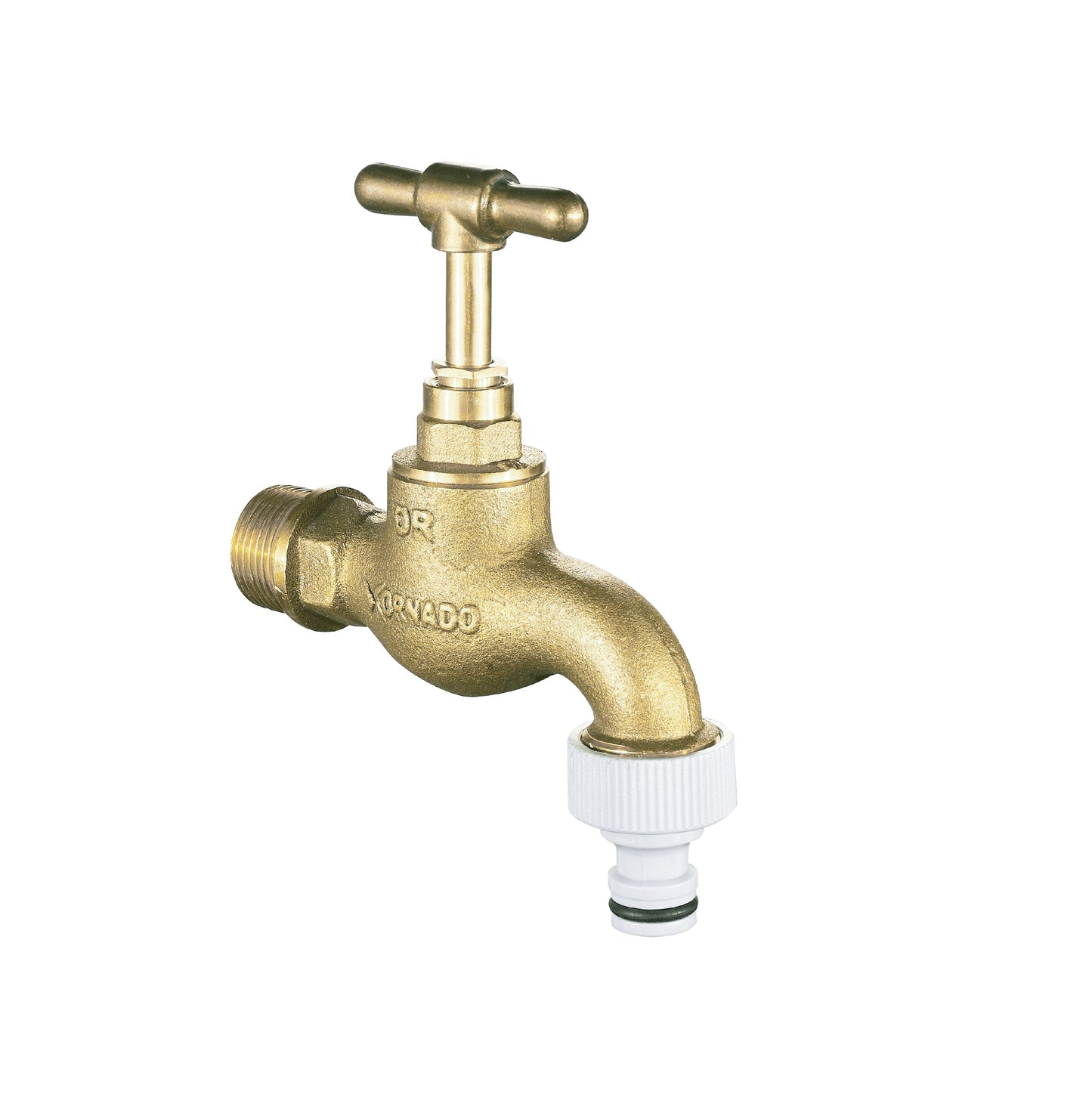 H&C GARDEN TAP BRASS 3/4" X 3/4" X1/2" M/PAT 6560H2