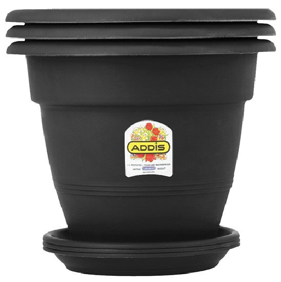 ADDIS PLANT POT & SAUCER VENUS 26CM X 3 84154REGR