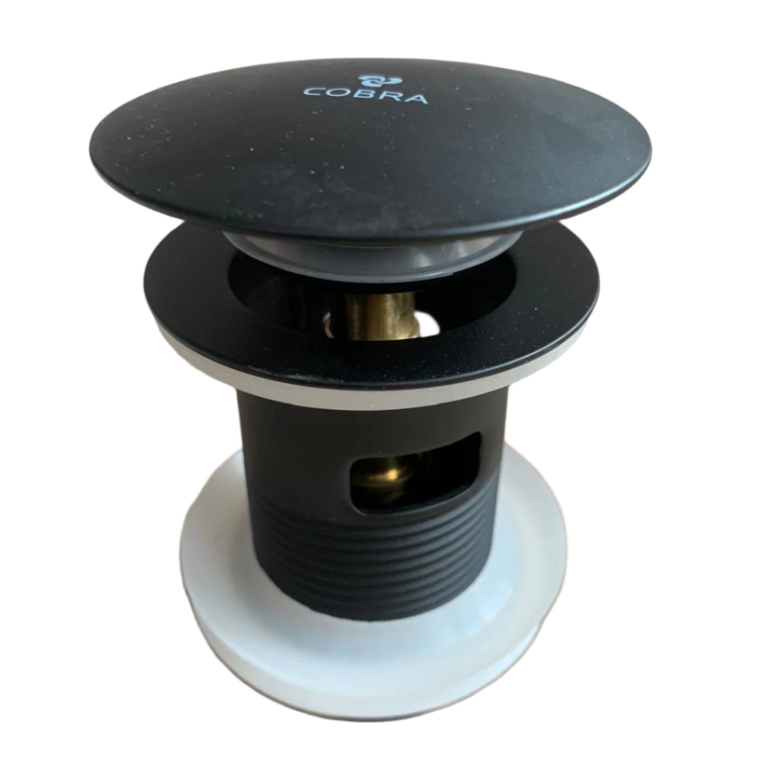 COBRA WASTE BASIN CLICK SLOTTED BLACK 32 1007012430