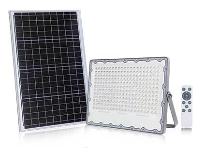 ACDC SOLAR LED FLOODLIGHT 300W WITH PV PANEL 40W AND 1M CABLE TK03-300W