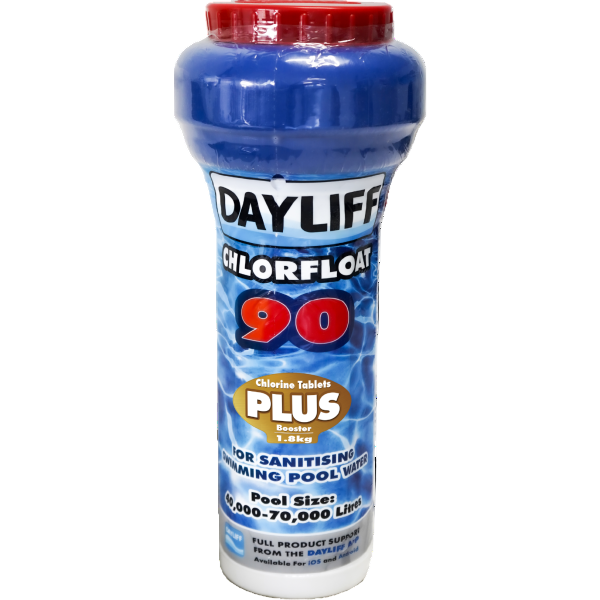 DAYLIFF CHLORINE CHLORFLOAT 90% PLUS 1.8KG