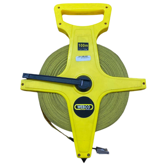 WEBCO MEASURING TAPE FIBREGLASS 100M FG100M