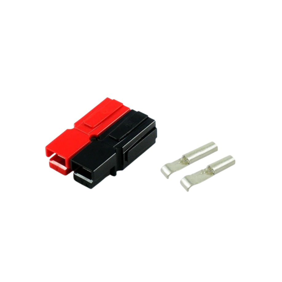 MAGNETO CRIMP CONNECTOR BLACK & RED 1 POLE 30A/600A PP30-ECN