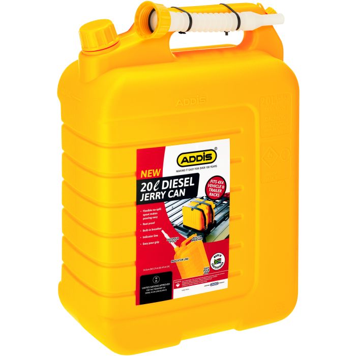 ADDIS DIESEL JERRY CAN 20L 7435YL