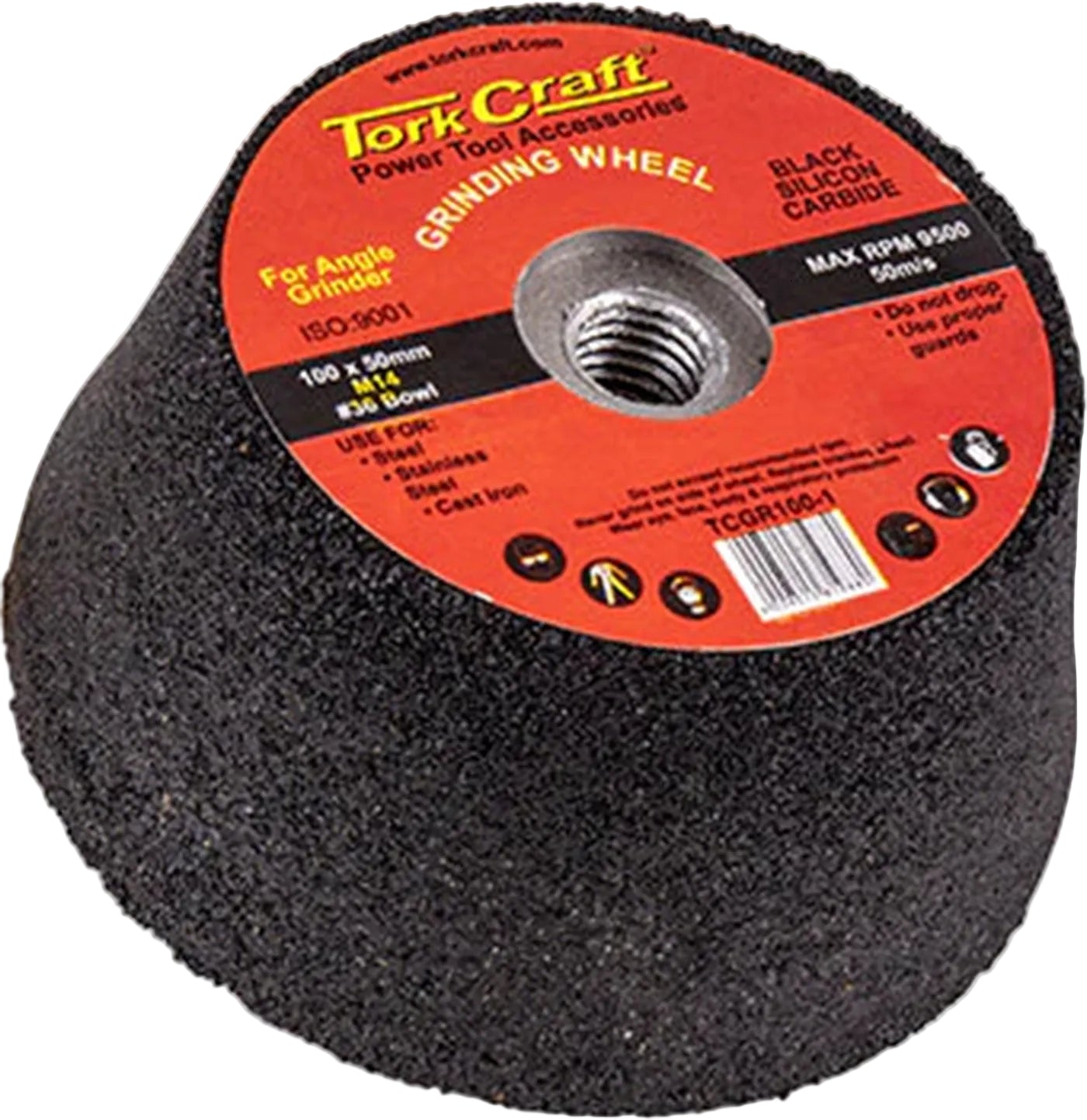 TORKCRAFT GRINDING WHEEL 100X50 M14 TCGR100-1