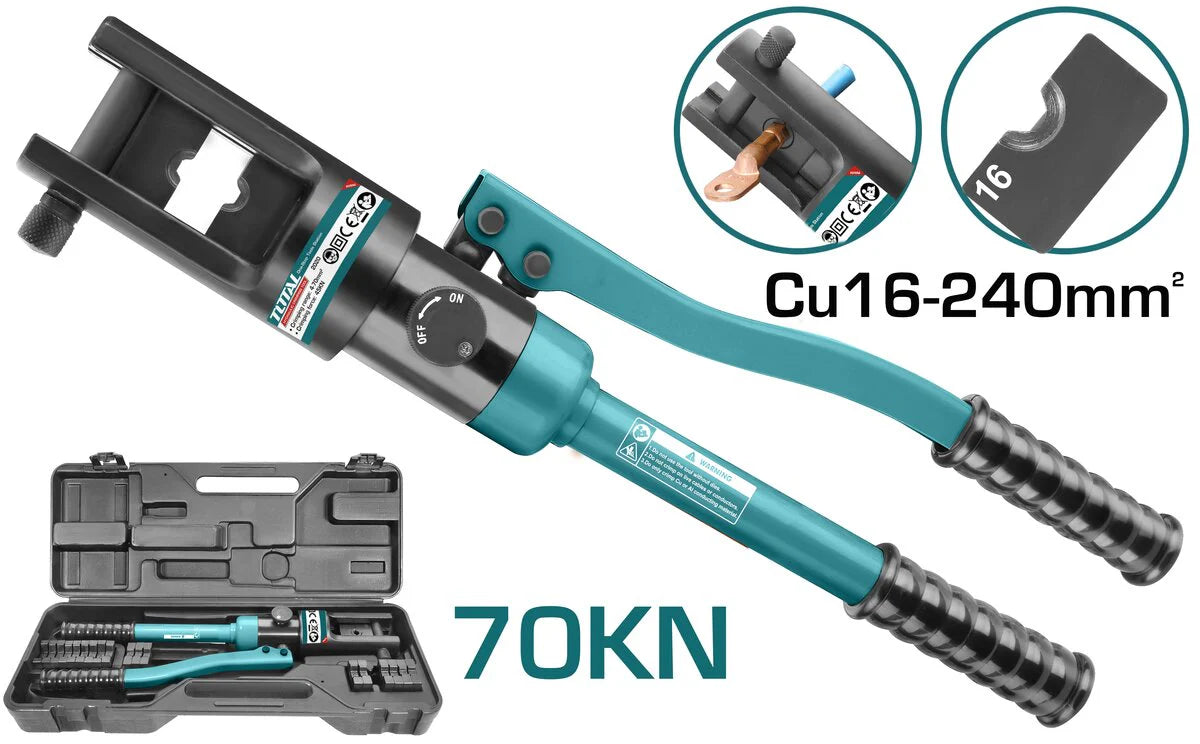 TOTAL HYDRAULIC CRIMPING TOOL 16-300MM 70KN THCT0240