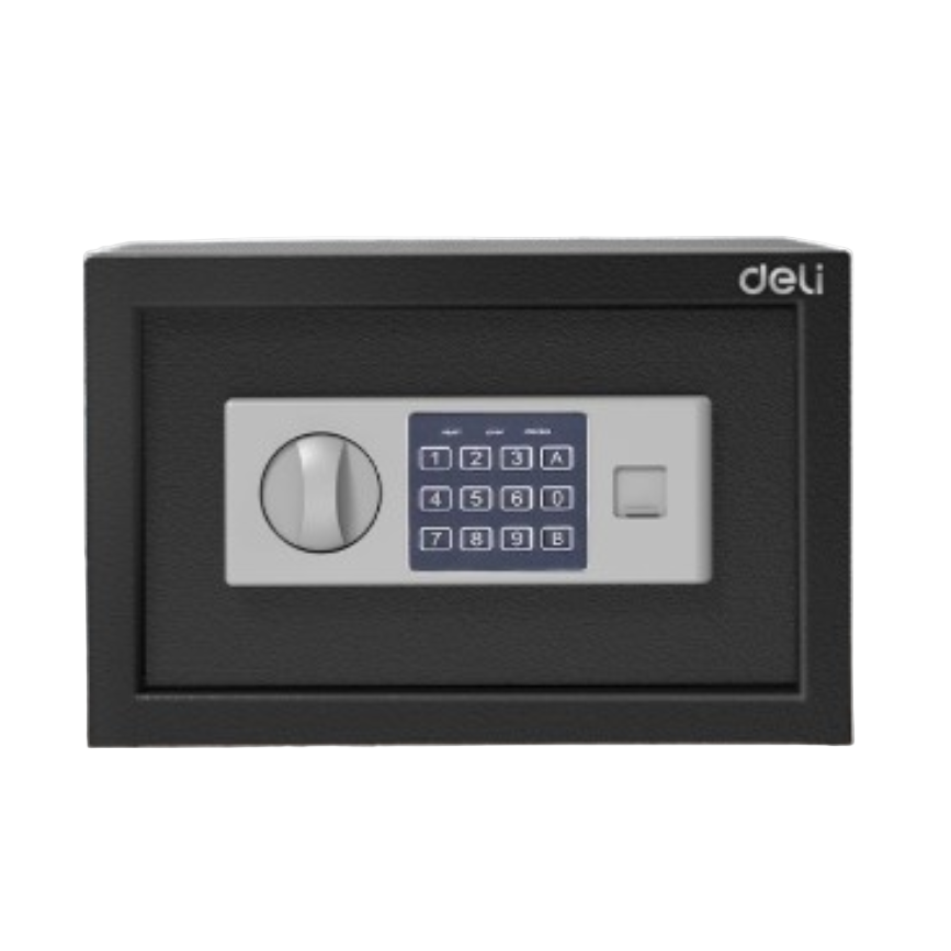 DELI DIGITAL SAFE BLACK 37.5X26.5X27.5 CM - T520