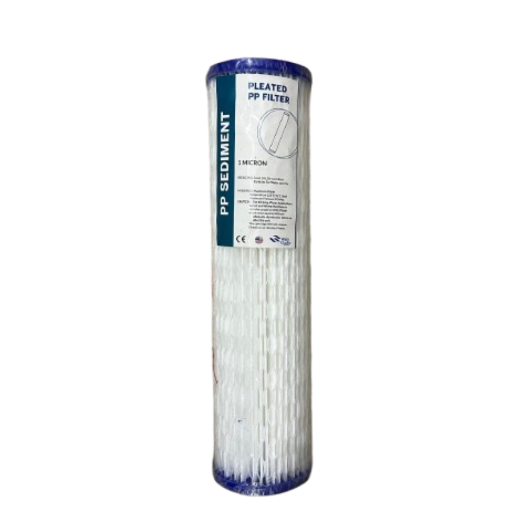 WATERICON PLEATED CARTRIDGE 10'' STD 1 MIC PC-S10-1