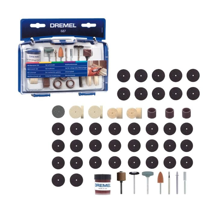 DREMEL MULTIPURPOSE ACCESSORY SET 687 26150687JA