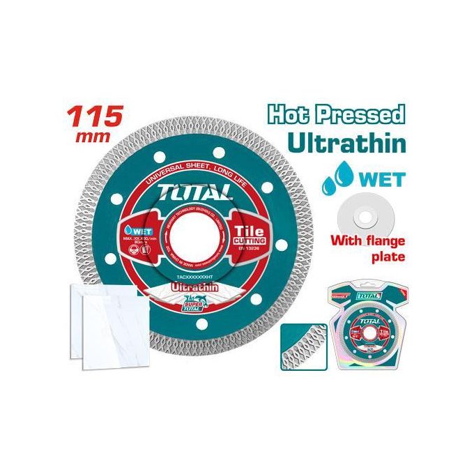 TOTAL ULTRATHIN DIAMOND DISC 115MM TAC2151151