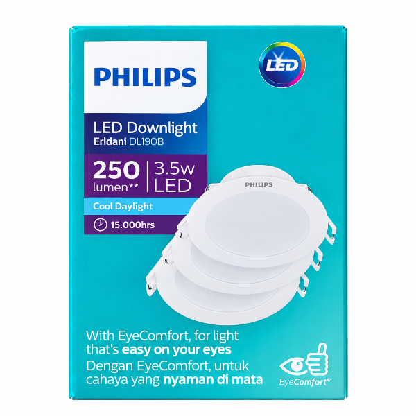 PHILIPS ERIDANI DL190B 3.5W CDL (SET OF 4)