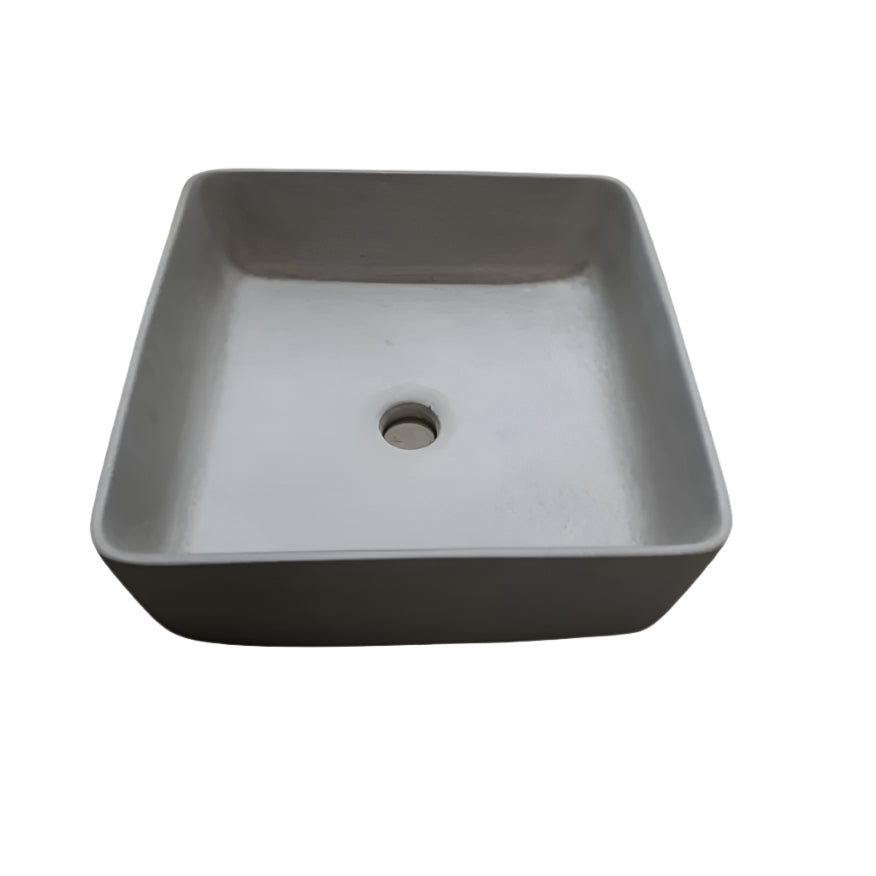 EEZEE SQUARE SINK GREY 40*40*14 - CUL-181-G