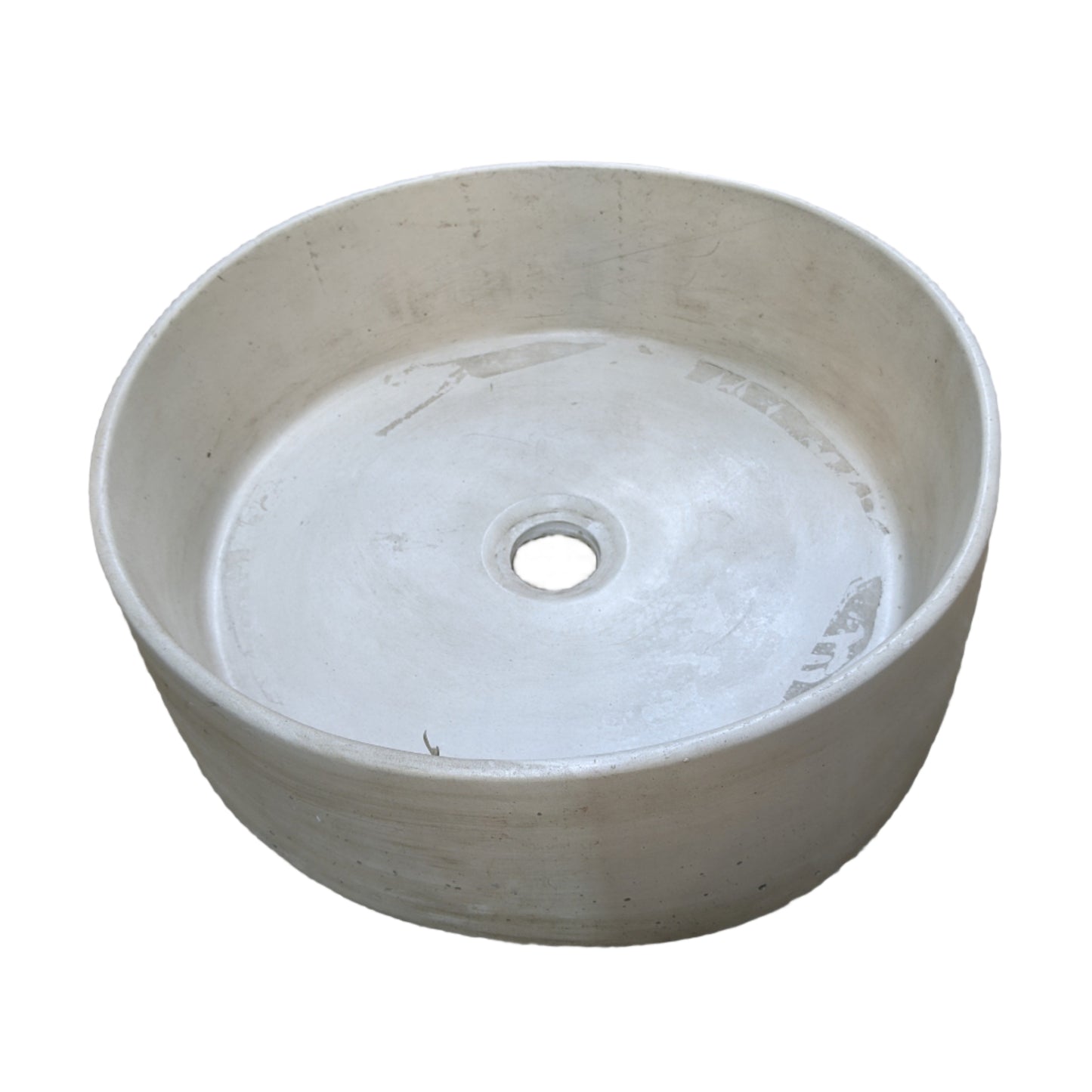 EEZEE ROUND SINK WHITE 40*40*14 - CUL-182-W