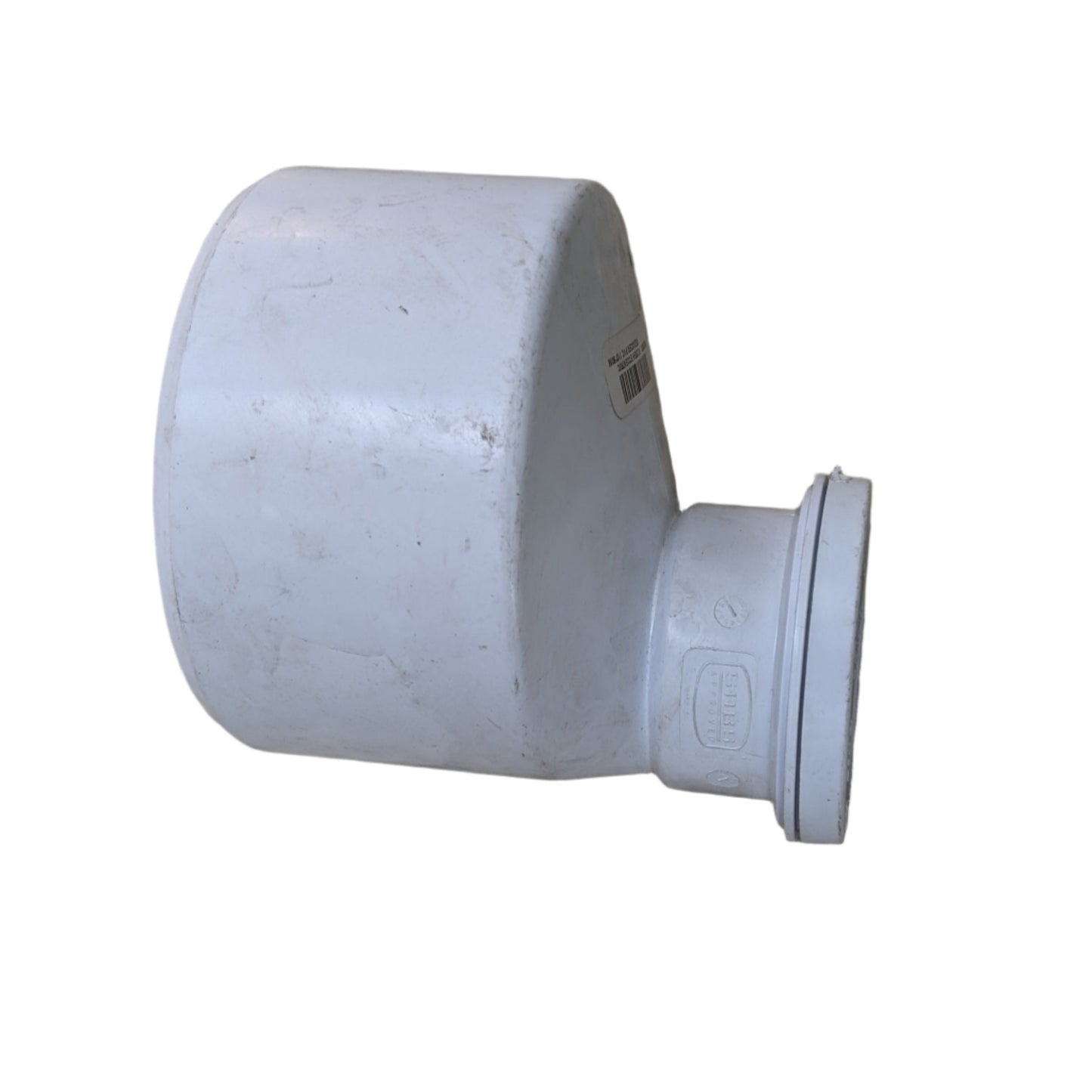 FLOTEK REDUCER ACCENTRIC PVC WHITE 40MMX50MM