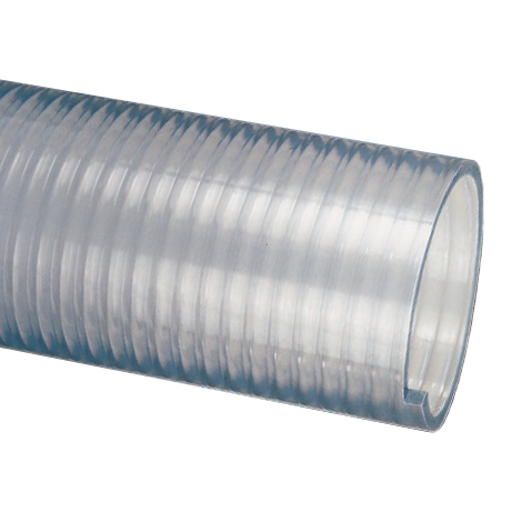 SUCTION HOSE CLEAR 2" (PER METER)