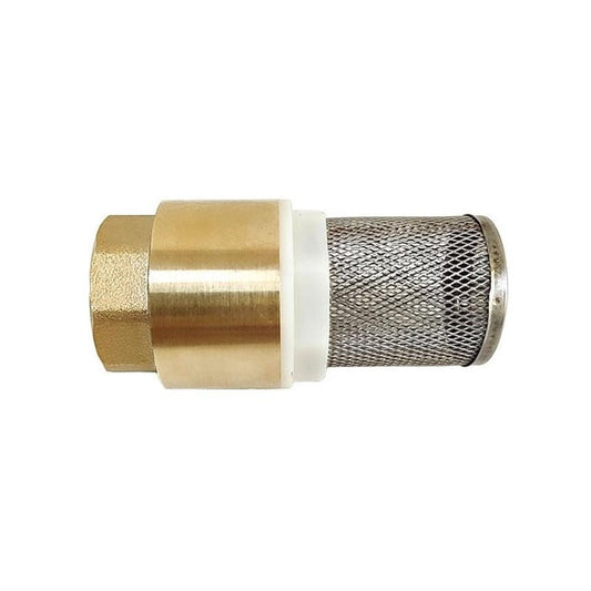 YORK FOOT VALVE BRASS 1/2"